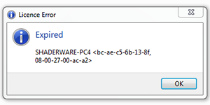 Licence Expired